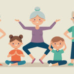 Jumpparyhmä, piirretty