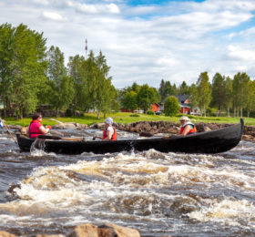 Soutajia Kipinänkoskella