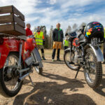 Mopokavalkadi Livon koululla