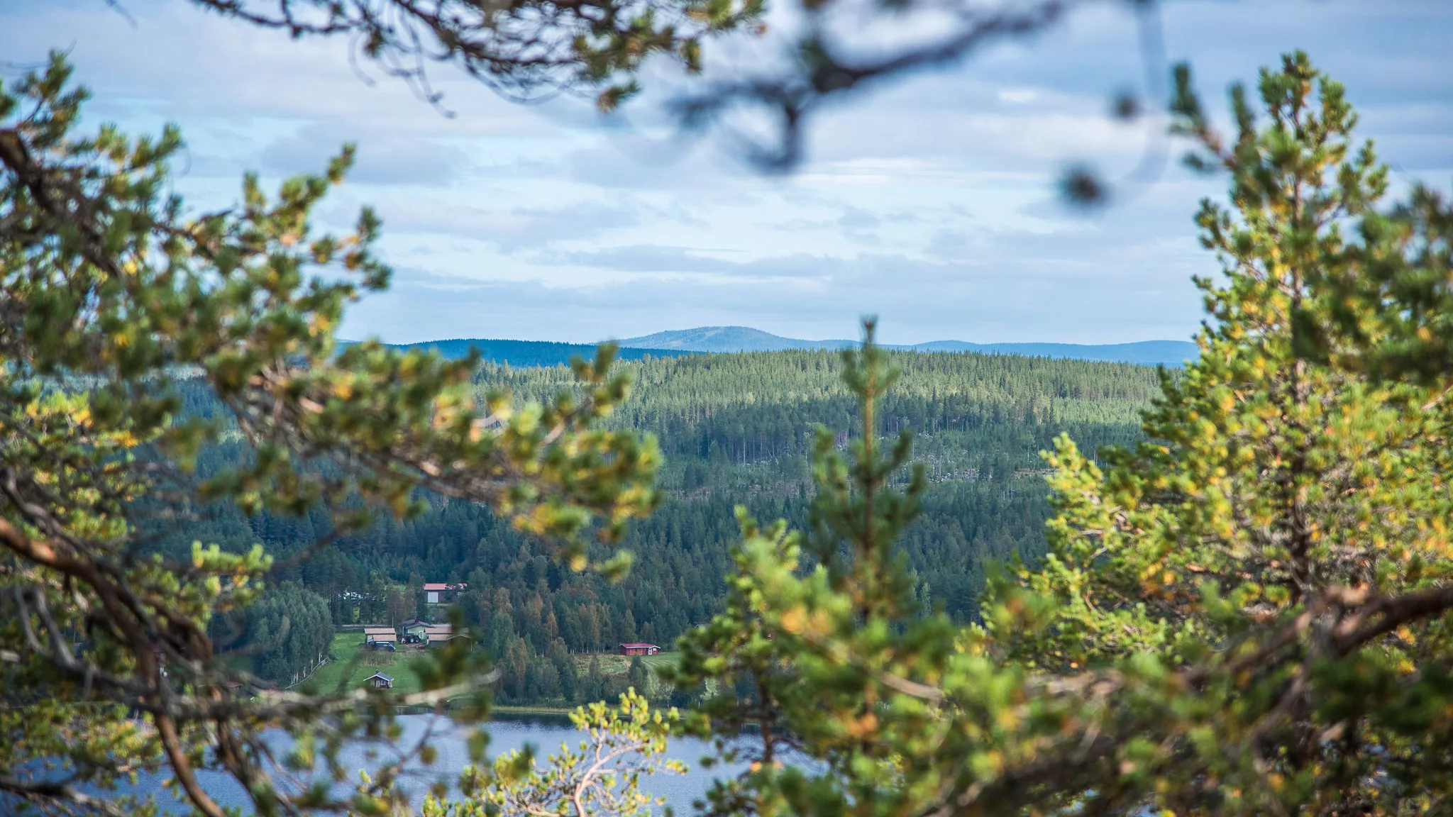 Näkymä Hampusvaaralta