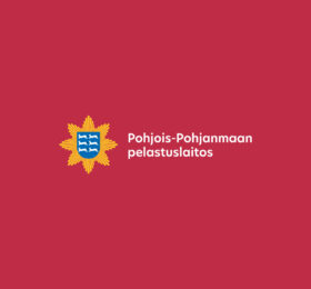 Pohjois-Pohjanmaan pelastuslaitoksen logo