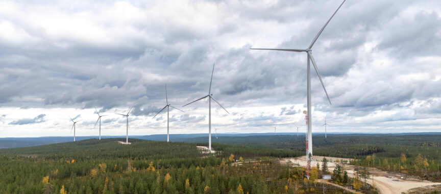 Tuulimyllyjä Tolpanvaarassa
