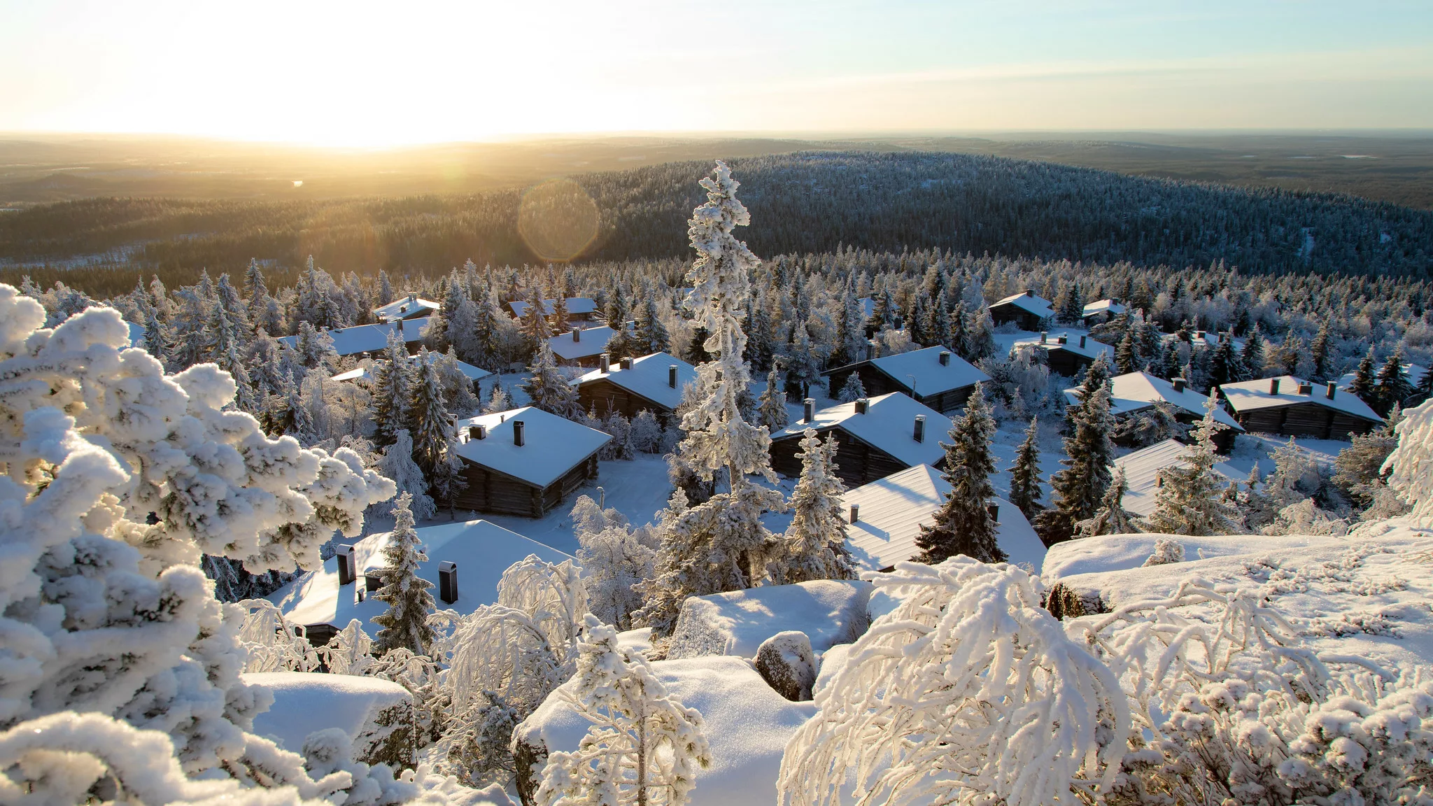 Iso-Syötteen tunturimajakylä