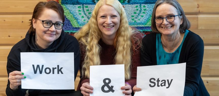 Work & Stay -naiset